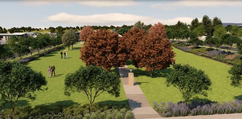 Sandy Brennan Park - Eagle Statue